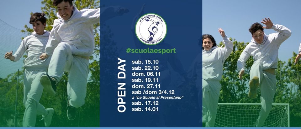 Open Day Liceo Scientifico Sportivo 2022