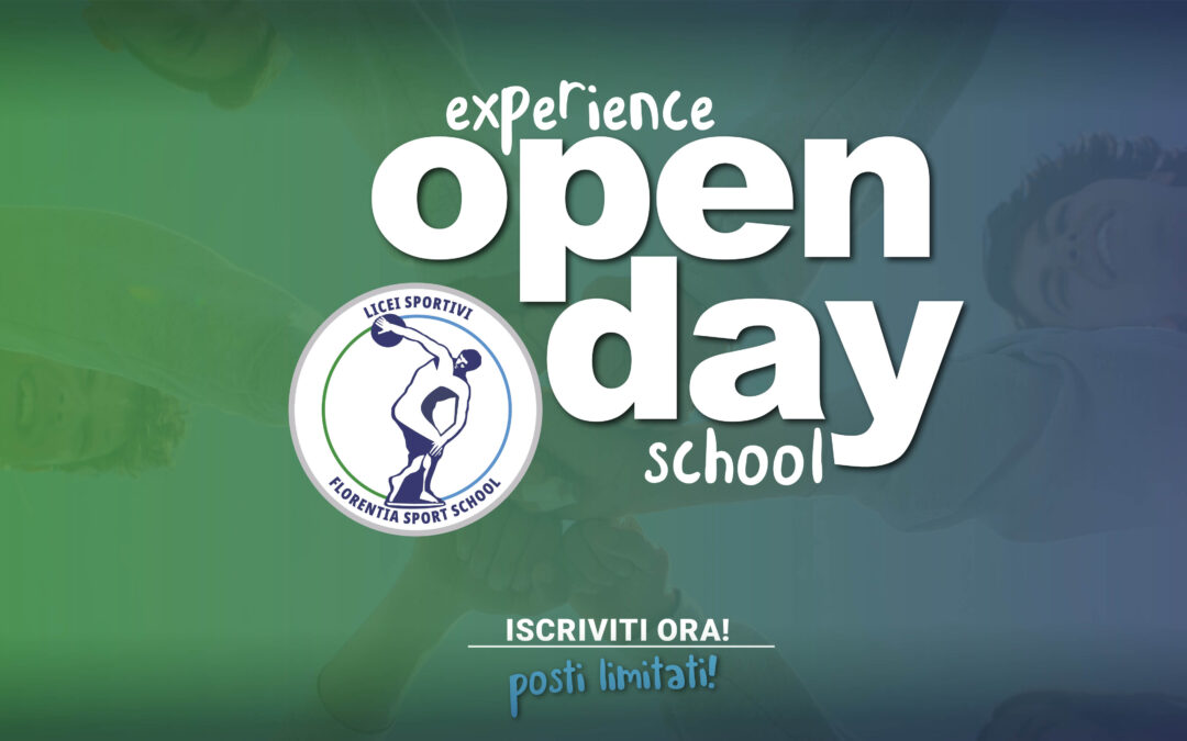 Open Day a.s. 2024/2025 Liceo Economico Sociale a Orientamento Sportivo
